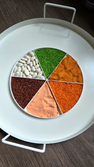 Taca sensoryczna, do zabaw sensorycznych Montessori