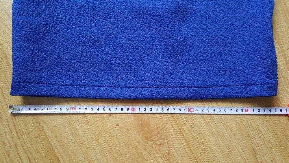 Sukienka mango 36 niebieska