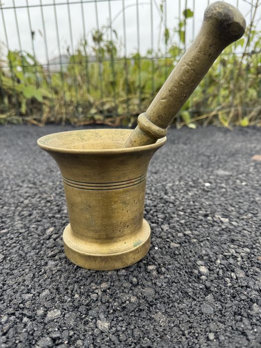 Ступка с пестиком латунь