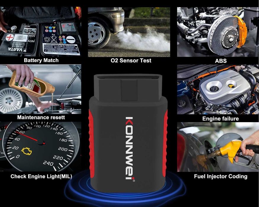 Автосканер Konnwei KDIAG.(пожизненное бесплатное обновление)