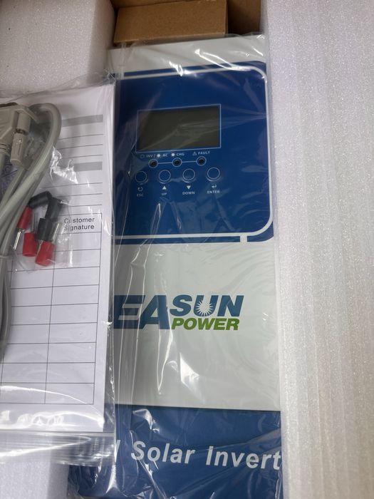 Гибридный инвертор Easun 4kw 24V только в Днепре