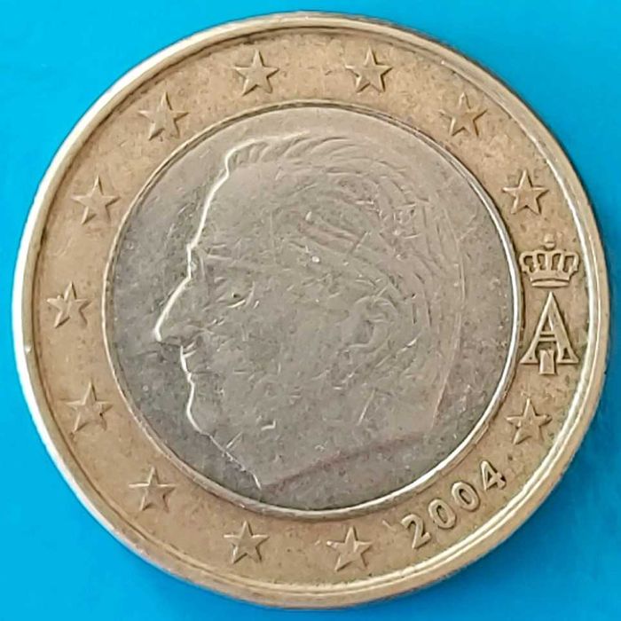 2004 Belgian 1 Euro Coin, Albert II