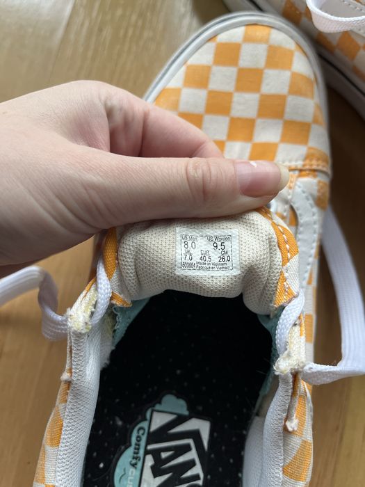 Vans Old Skool ComfyCush Checkerboard Zinnia | Rzadki model!