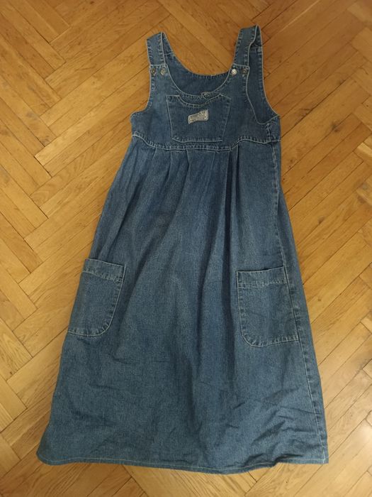 Джинсове плаття для вагітних