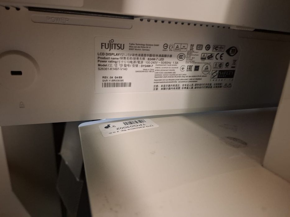 Monitor LCD komputerowy