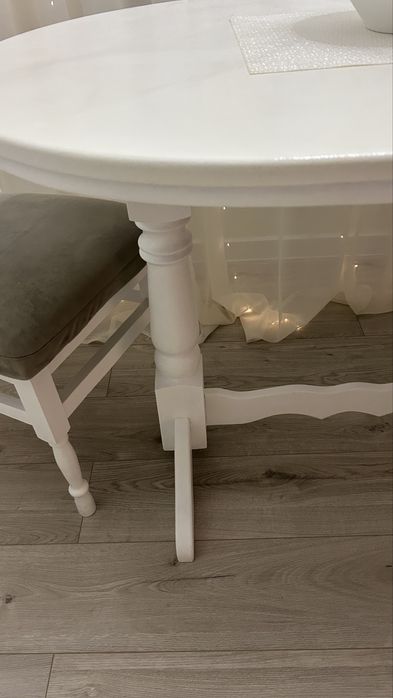 Комплект Стіл+2 стільці+ 2 табурети