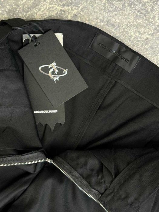 Rick Owens banana cut drkshdw клеш штаны черные кльош штани чорні M