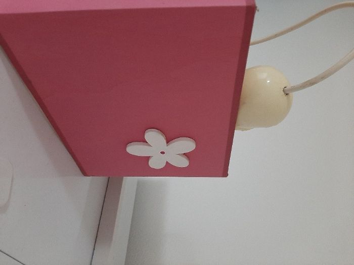 Candeeiro teto quarto menina com entrega em Lisboa e arredores