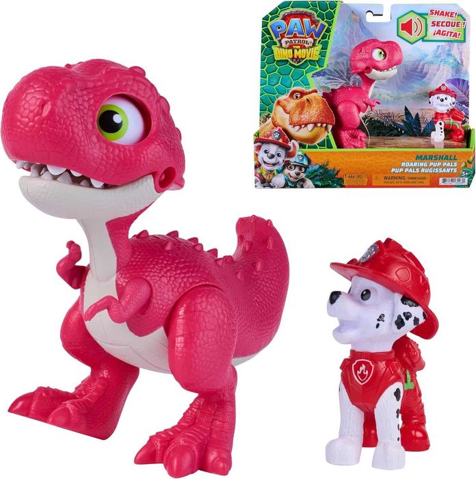Paw Patrol The Dino Movie, Marshall Roaring Pup Pals Щенячий патруль Динозавр Редис 6076350