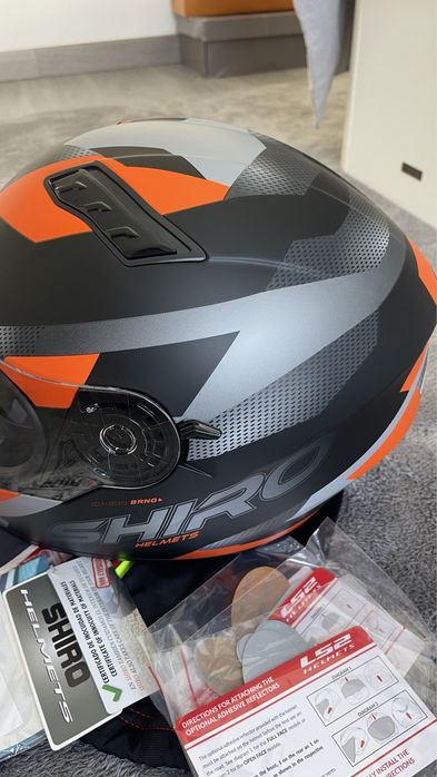 Capacete mota Shiro