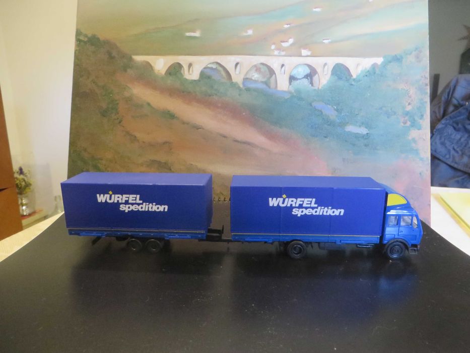 Camião colecção HERPA MERCEDES 829290 escala 1/87 - NOVO