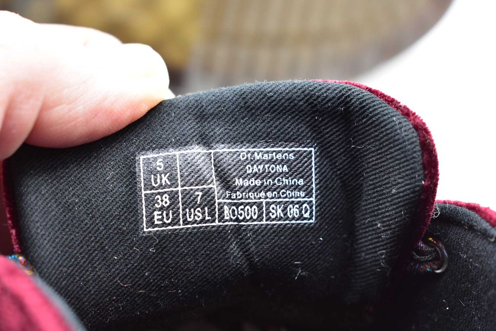 Dr. Martens DAYTONA Ankle boot cherry red