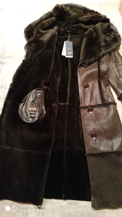 Дубленка натуральная цегейка р46-48 новая