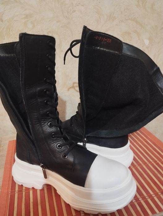 Черевики підліткові шкіряні