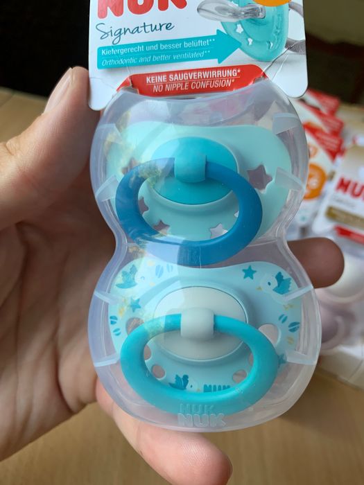 Соска пустушка NUK Silicone Latex Disney baby 0-6-18 месяцев