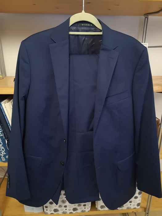 Garnitur Vistula, granatowy, jak NOWY, r. L
