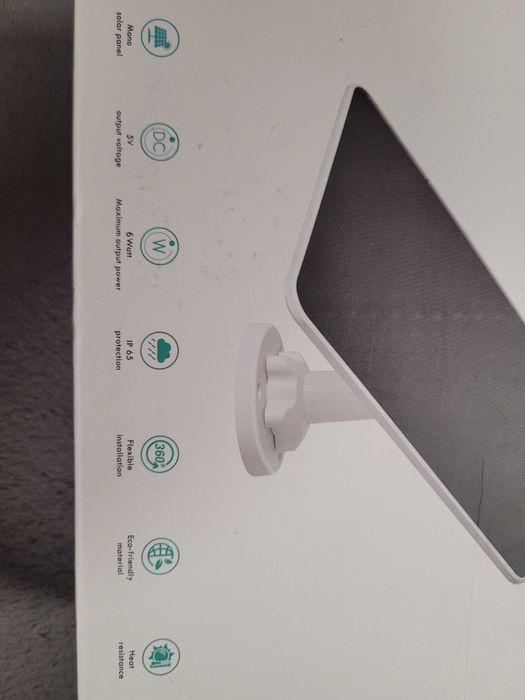 2x panel solarny do kamer