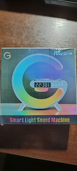 Настільна смарт лампа нічник RGB 3in1