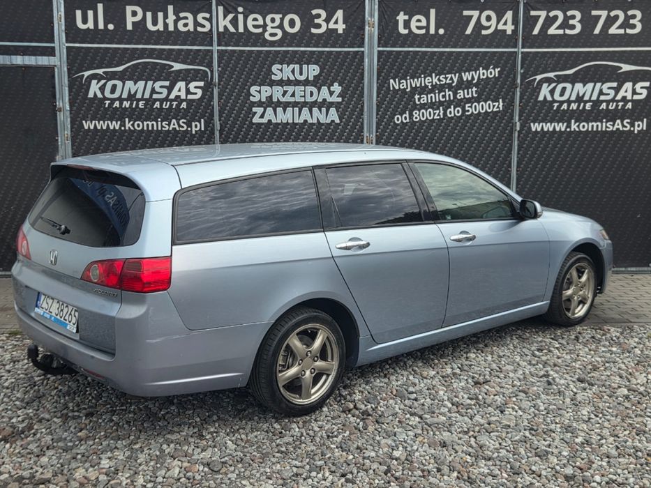 HONDA ACCORD VII 2.2 DIESEL * Klimatyzacja Elektryka szyb Pół skóry *
