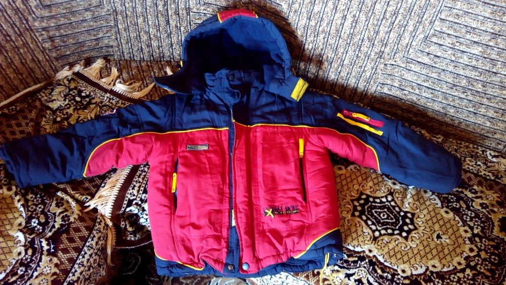 Куртка зимняя KIKO+жилетка на мальчика