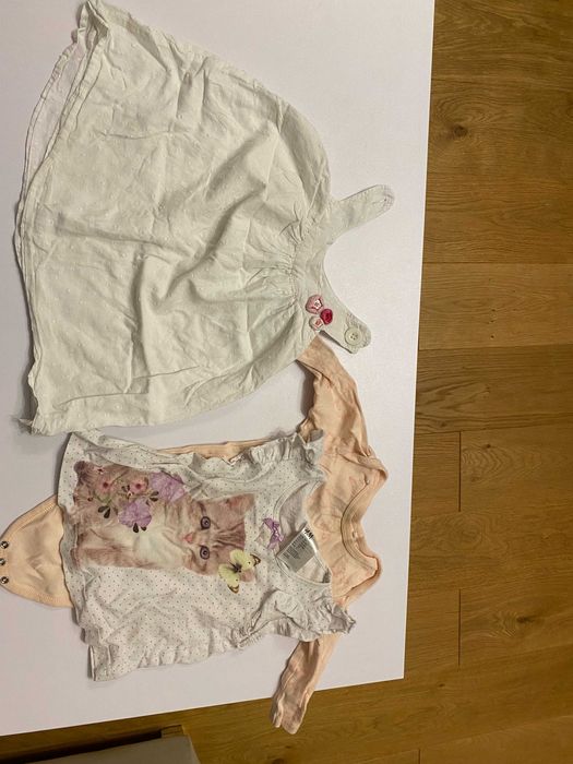 Paka ciuchów dla niemowlaka od rozmiaru 74.