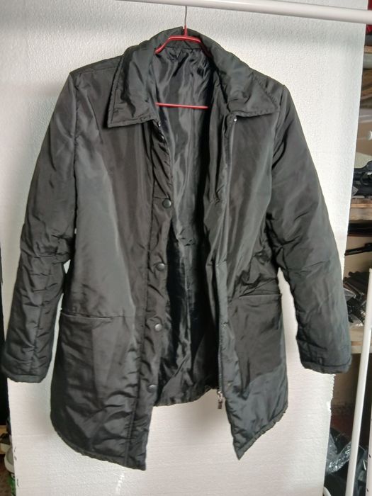 Casaco inverno homem cinza escuro M