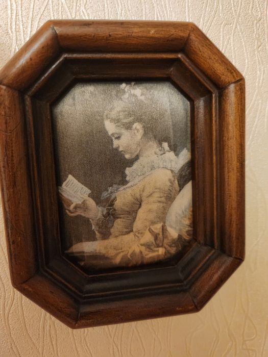 Картина шовкографія. Вінтаж. Картина шелкография.