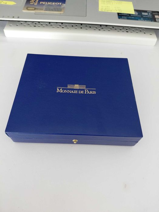 Cx 3 moedas 10F Monnaie de Paris PROOF 2000 MARIANNE