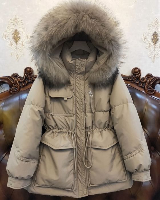 Розпродаж! Різні парки пуховики куртки натуральний пух та хутро Zara