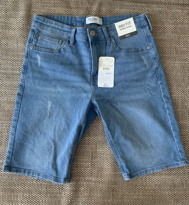 Нові джинсові шорти LC Waikiki W31 (Skinny)