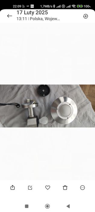 Kinkiet lampa ogrodowa zewnętrzna