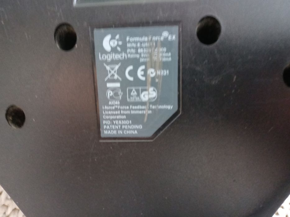 Kierownica PC Logitech Formula Force EX