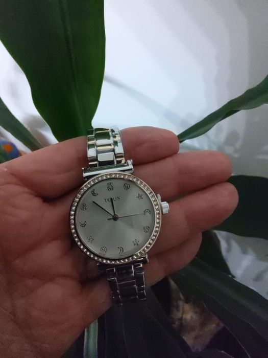 Relógio de Sra bicolor Tous ecrã madrepérola com cristais