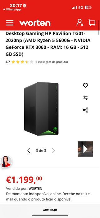 Pc gaming hp pavilion