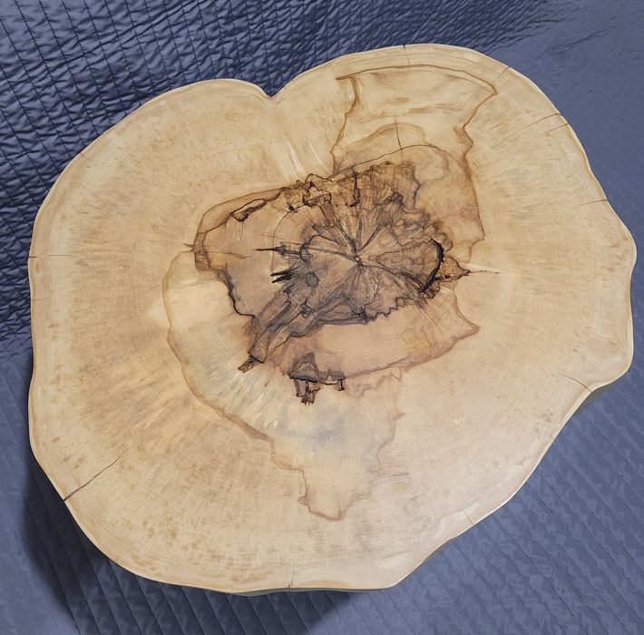 Stolik kawowy drzewo kasztanowca grubość 9,5cm