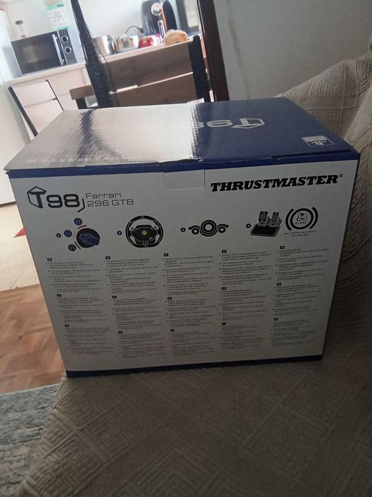 Volante para PS5/PS4/PC Thrustmaster T98 Ferrari 296 gtb