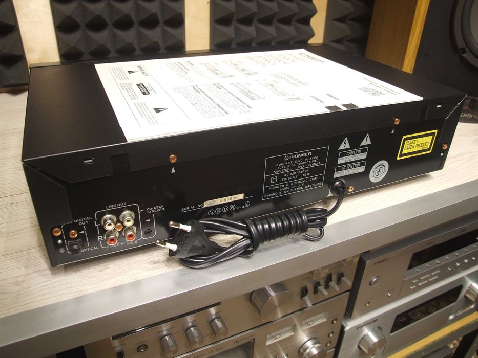 CD програвач Pioneer PD-S601. Мануал. Без передплати