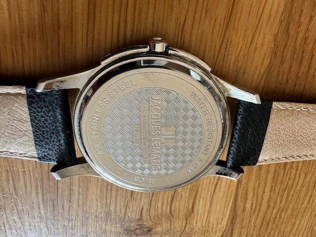 Zegarek Jacques Lemans czarna koperta