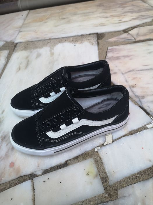 Ténis pretos da Vans Tam. 36