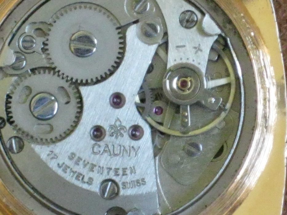 Relógio Pulso HM Antigo Manual (Corda) Cauny Prima (Restaurado) RP