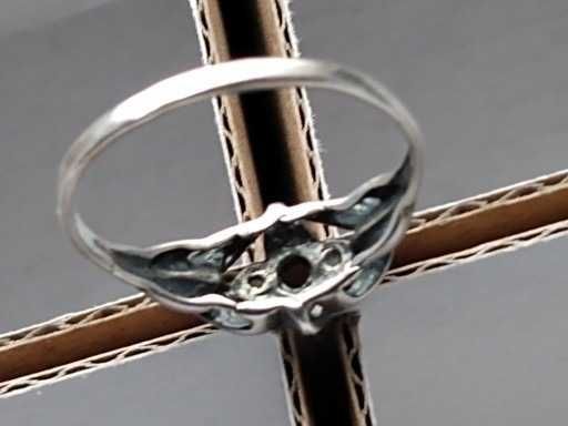 Pierścionek srebro TS 17,1mm