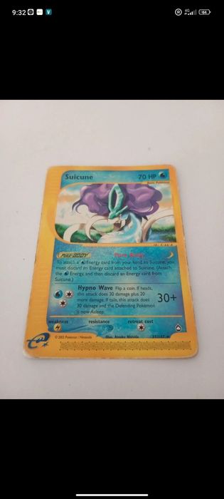 Cartas Pokémon antigas