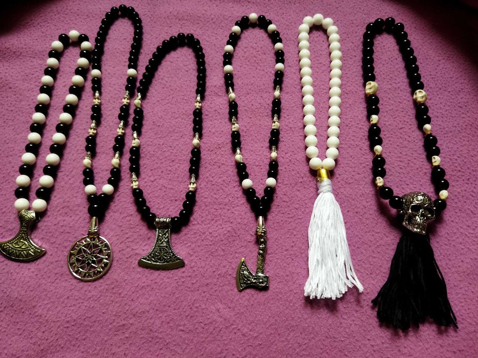 Четки переборные из камня агата