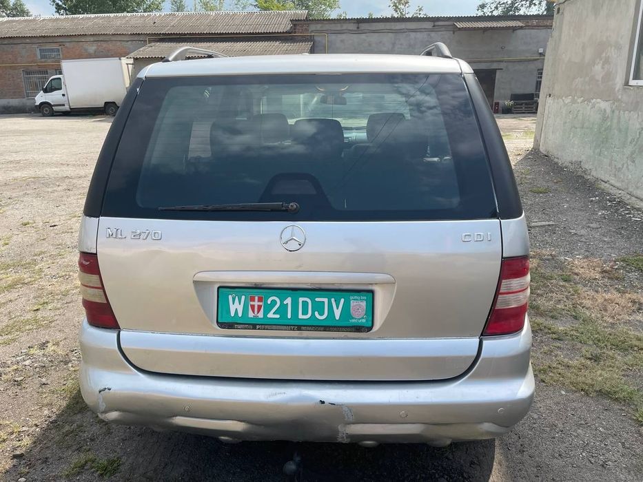 Mersedes Ml163( Мерседес Мл) 2,7 Дизель Автомат 2004 рік Повний привід 4Х4