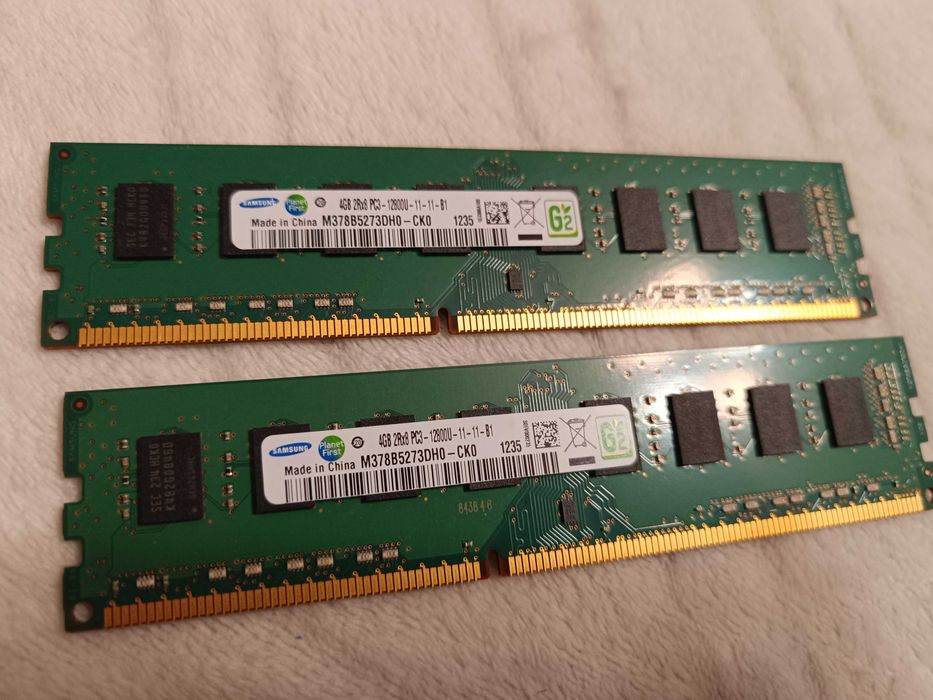 Pamięć RAM DDR3 Samsung 8GB ( 2*4 GB) 1600Mhz