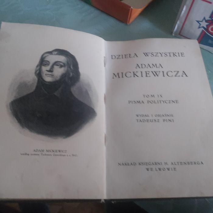 Książki - Adam Mickiewicz seria Dzieła wszystkie