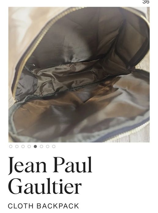 Plecak Jean Paul Gaultier, oryginalny