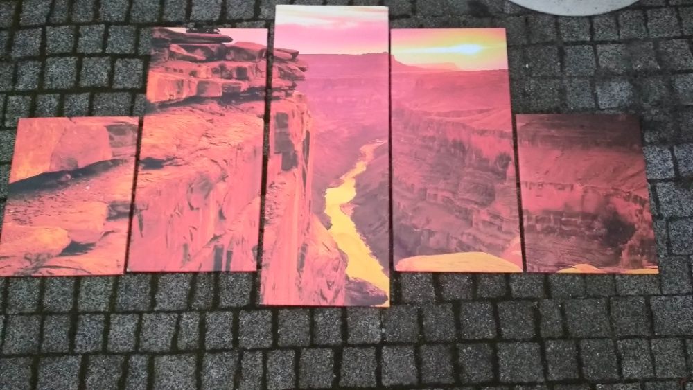 Obraz Obrazek Zdjęcie Ramka Płótno Wielki Kanion 80 x 150