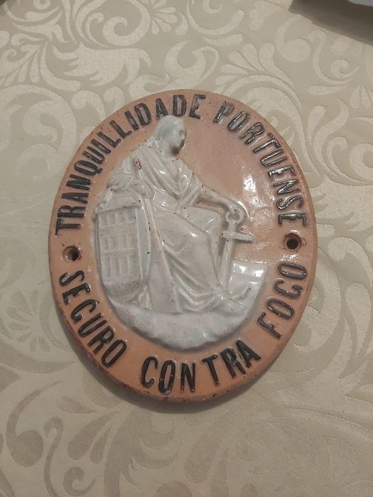 Placa antiga seguros Tranquilidade