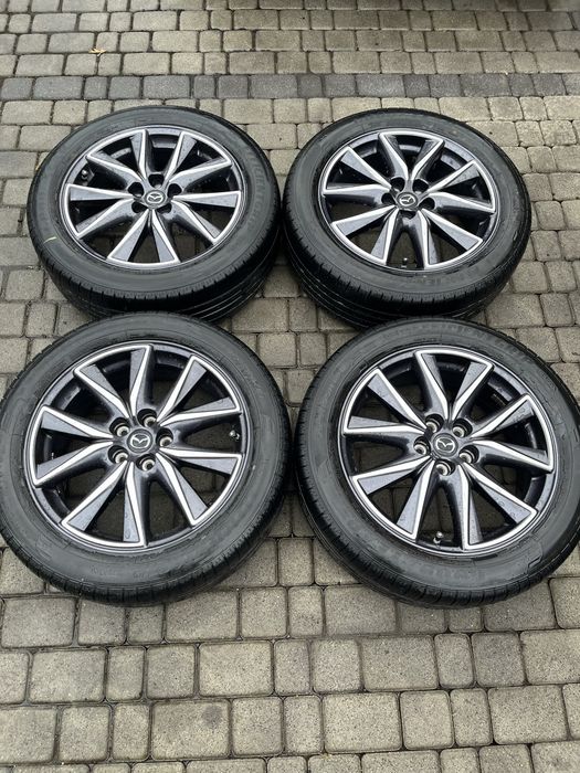 Alufelgi 5x114,3 19 cali Mazda Cx-5 Cx-7 Cx-9 opony 225/55/19